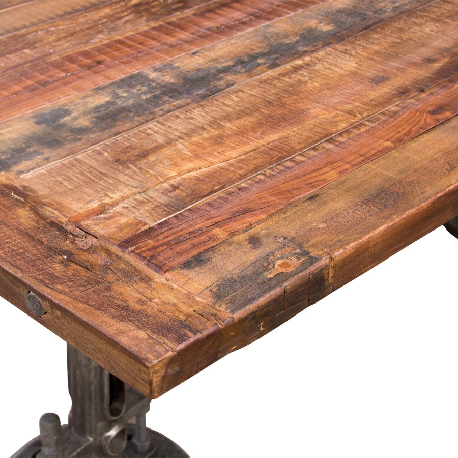 Industrial Loft 82" Adjustable Dining Table