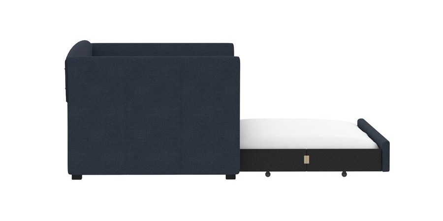 Vienna Dark Blue Daybed with Trundle