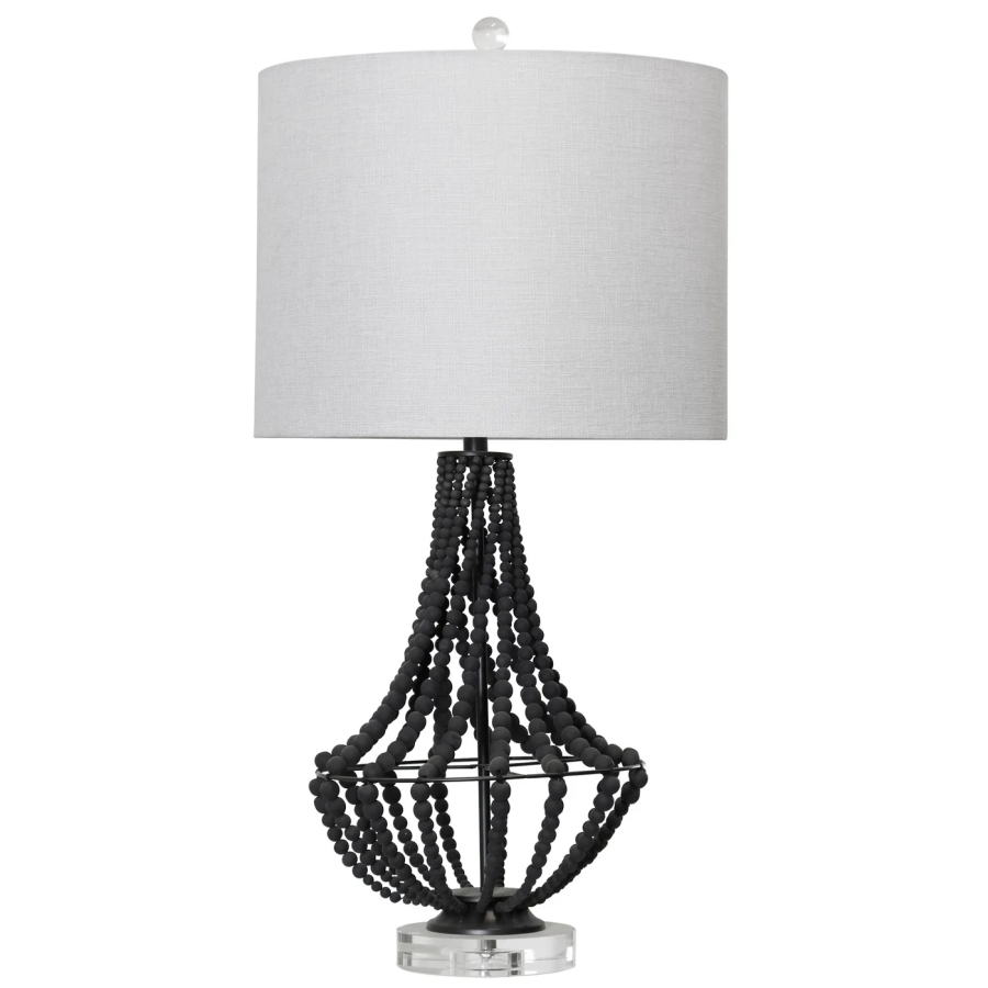 Aurora Black Table Lamp