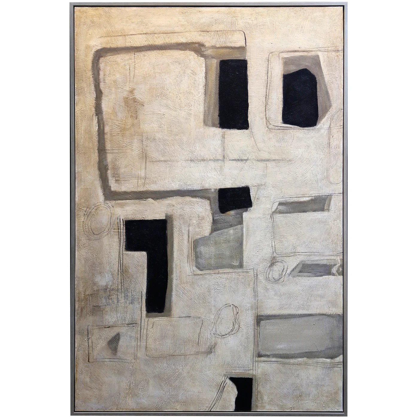 Acute Framed Canvas