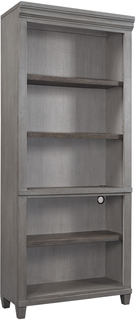 Caraway Slate Open Bookcase
