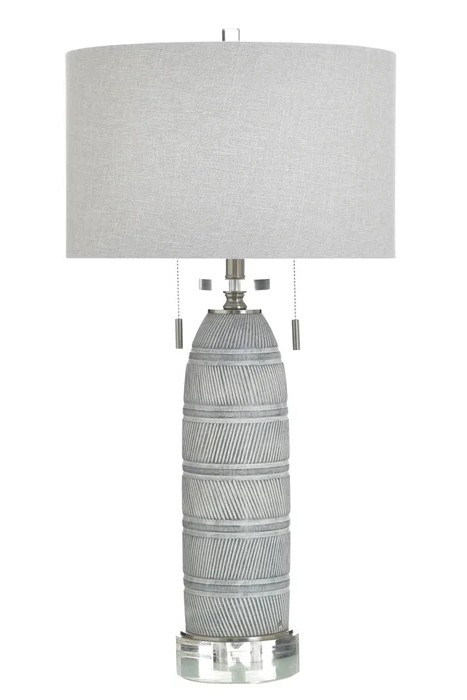 Greyson Silver Table Lamp