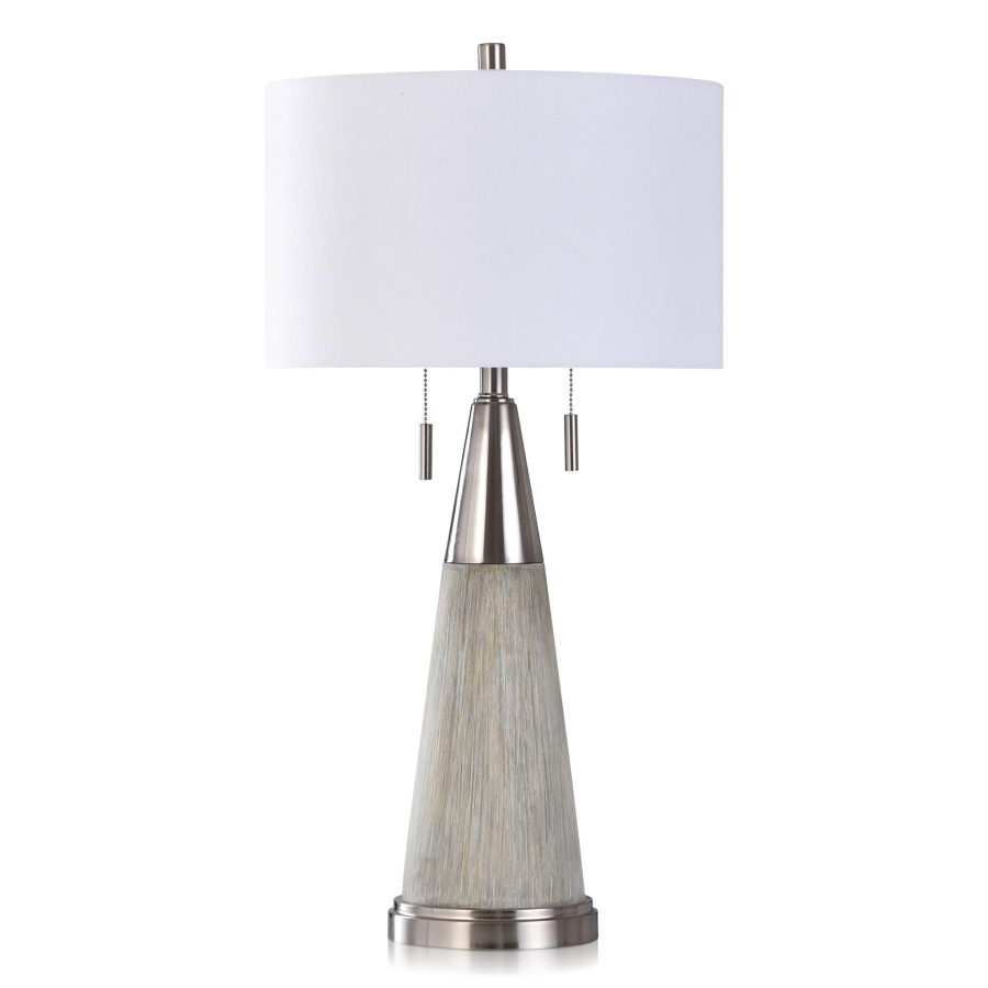 Cigala Silver Table Lamp