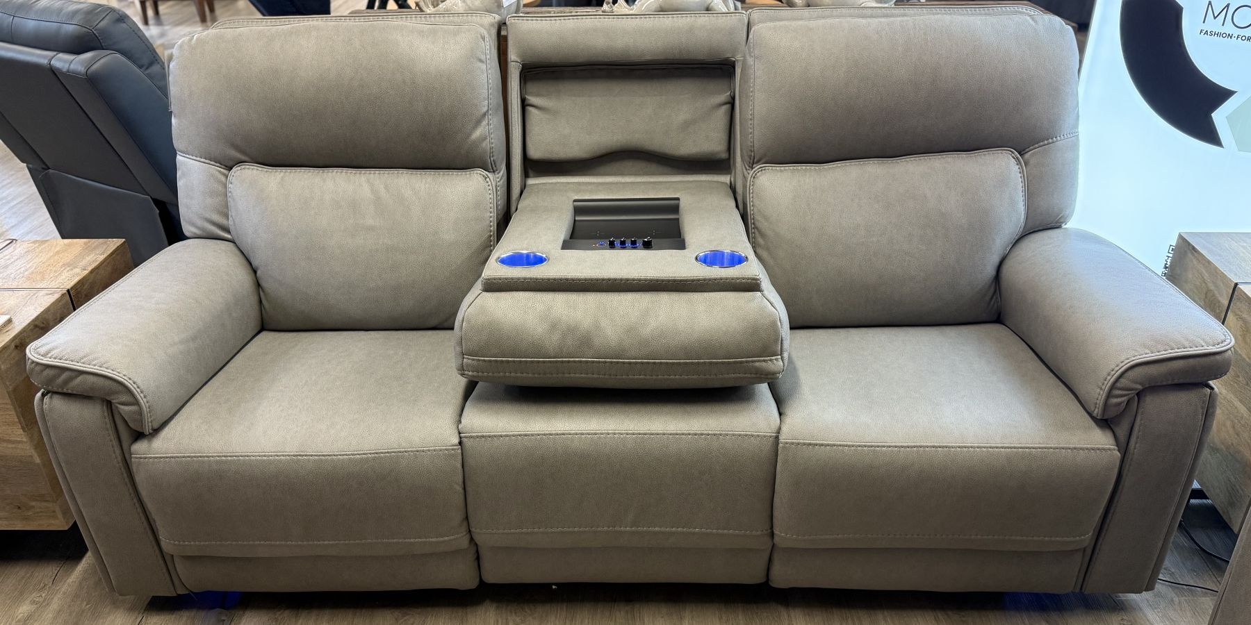 Jumbo Steel Home Theater Sofa