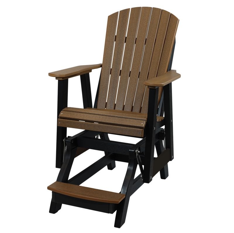 Medford Balcony Glider Walnut/Black