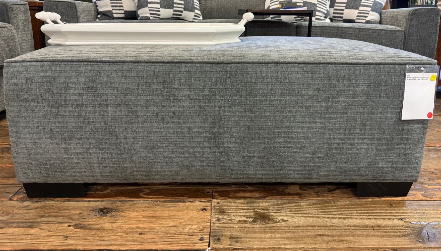 Odyssey Current Charcoal XL Ottoman