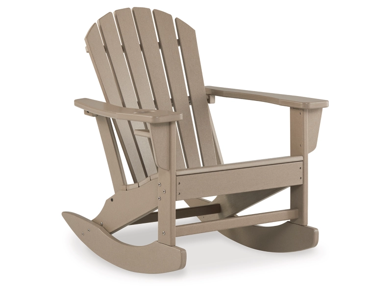 Sundown Treasure Driftwood Outdoor Rocking Chair
