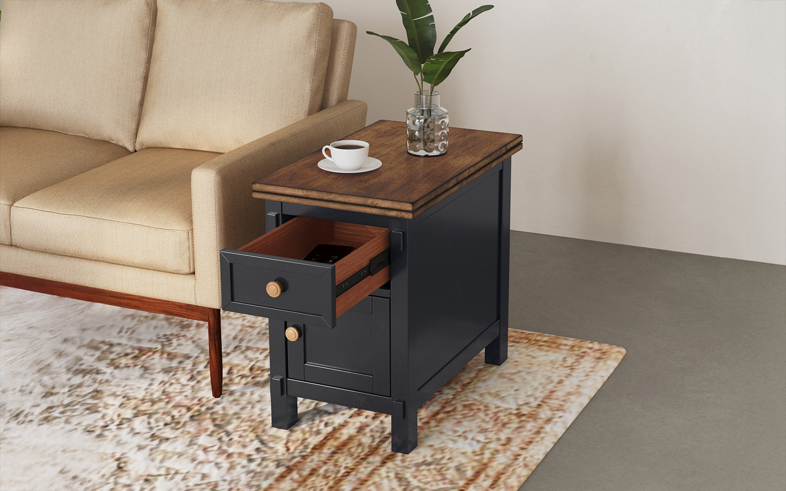 Stormy Ridge Chairside Table