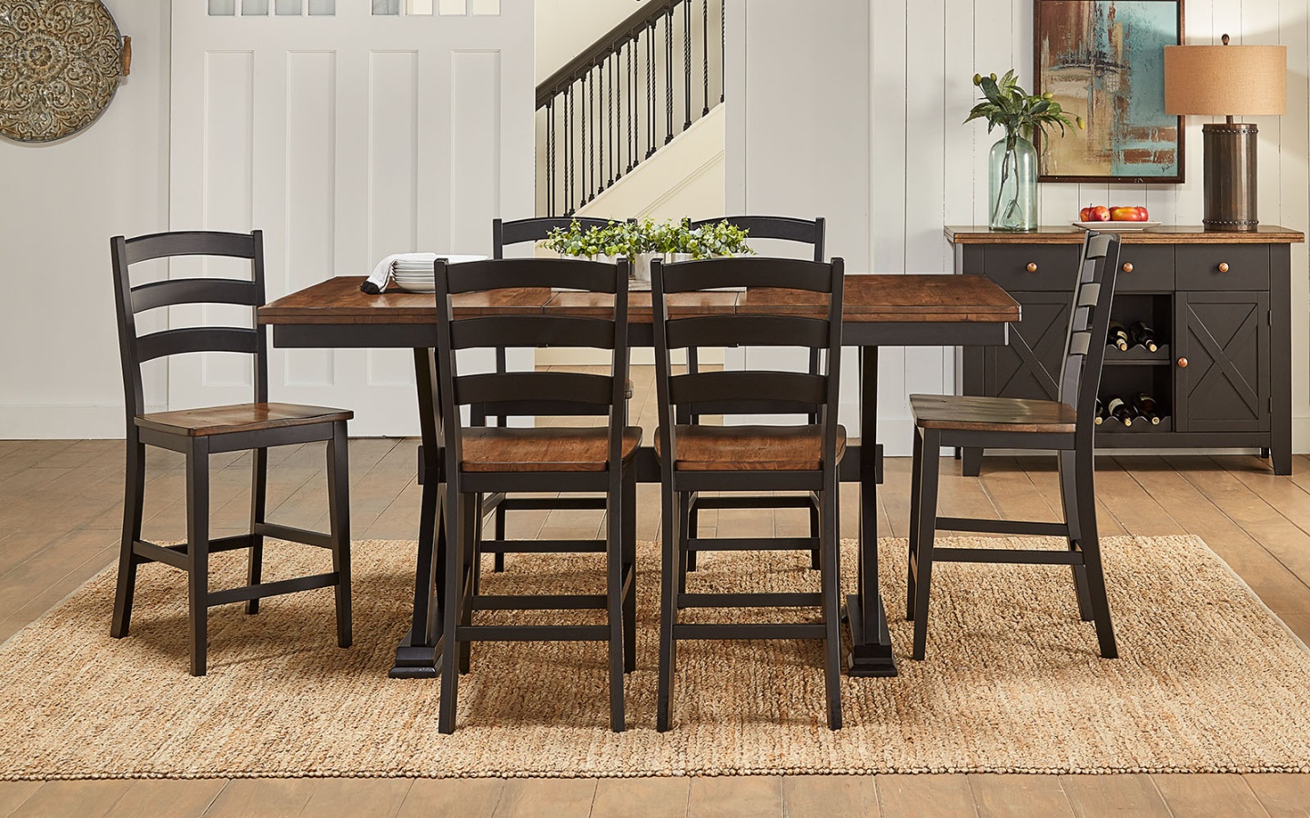 Stormy Ridge Gathering Trestle Table
