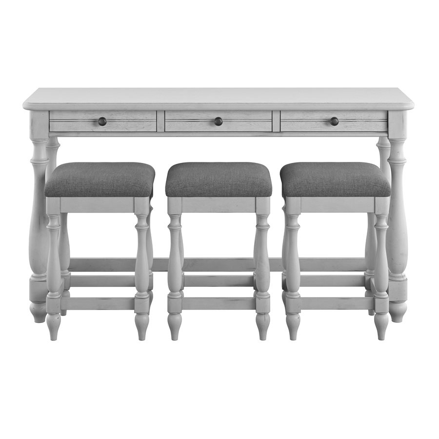 New Haven Sofa Table With Stools