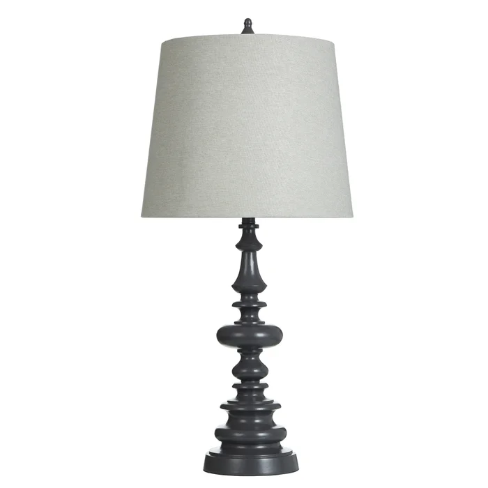 Dark Poly Table Lamp