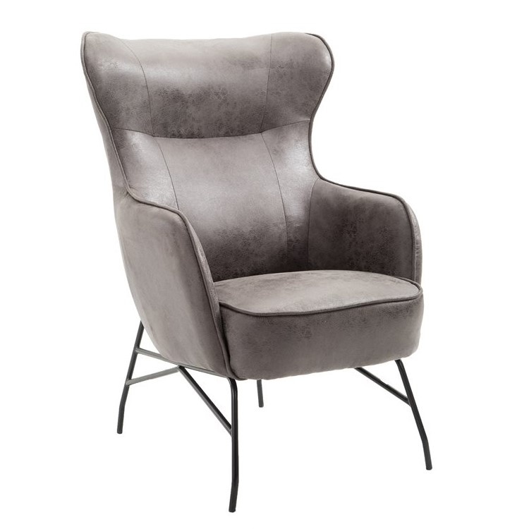 Franky Charcoal Accent Chair