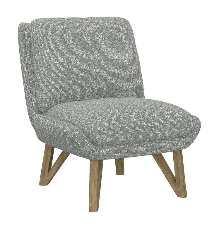 Emerson Grey Armless Chair