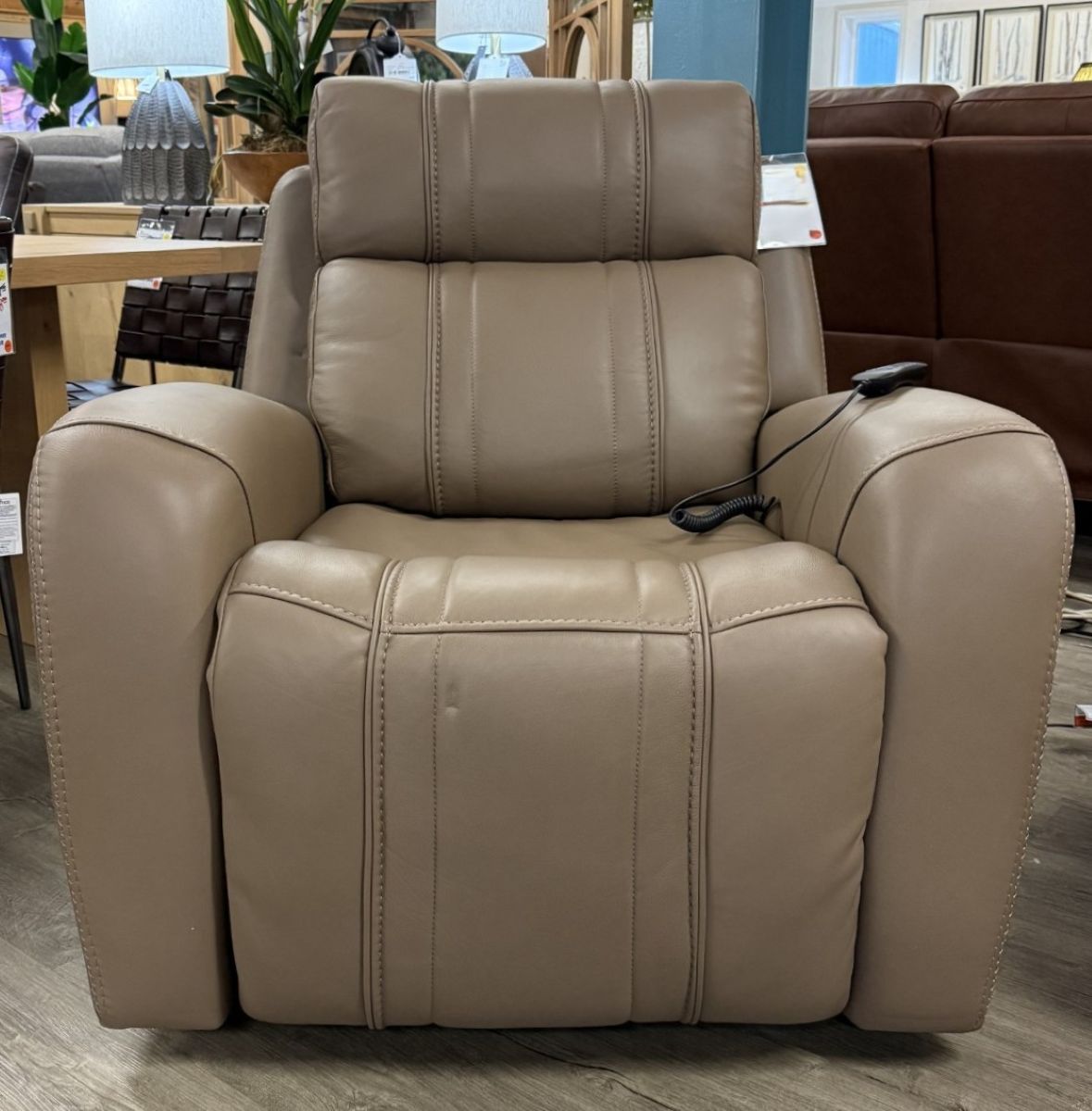 Porto Pebble Power Recliner w/ Air Massage