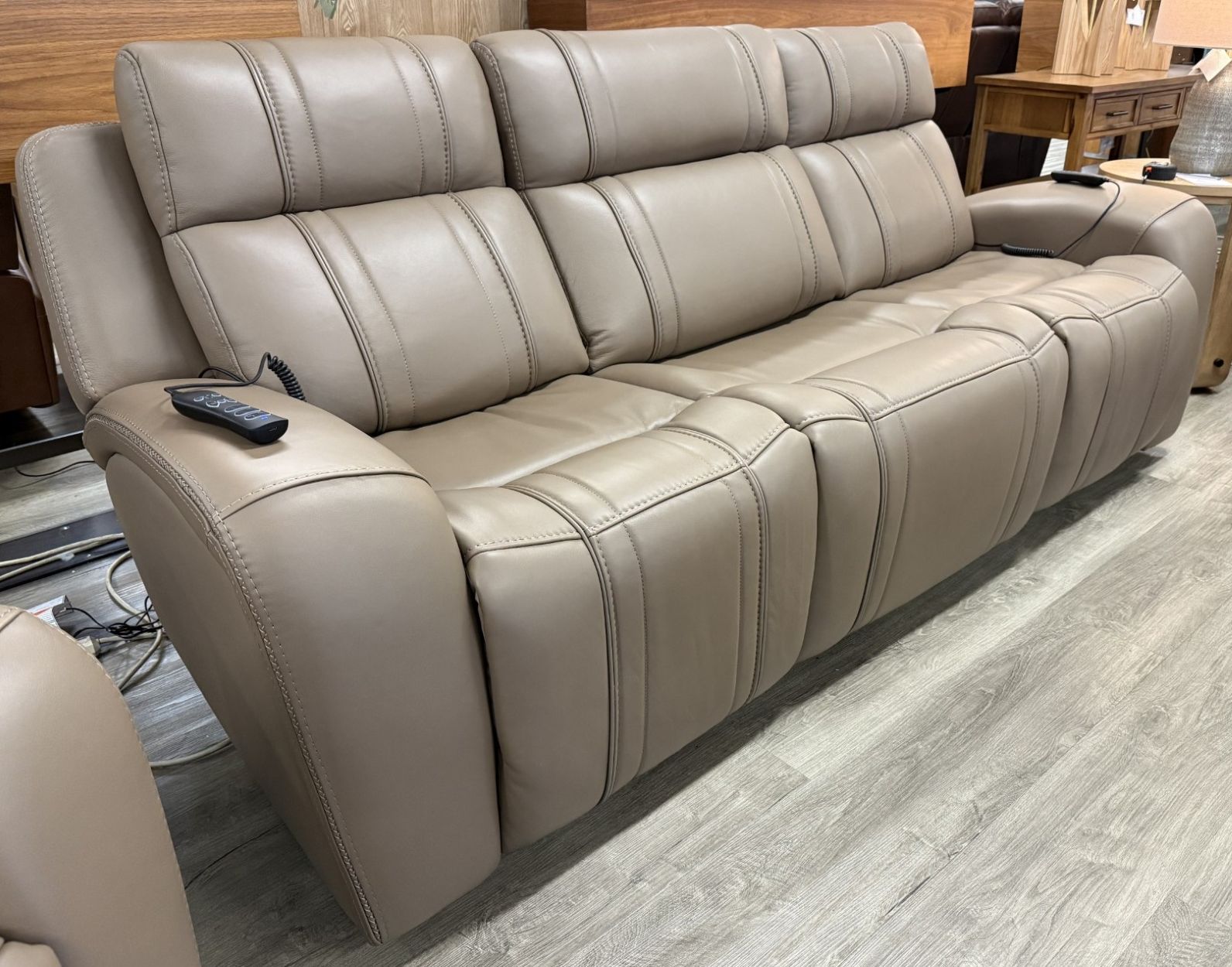 Porto Pebble Power Sofa w/ Air Massage