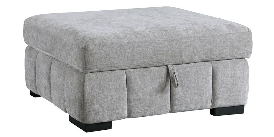 Ritchie Gray Storage Ottoman