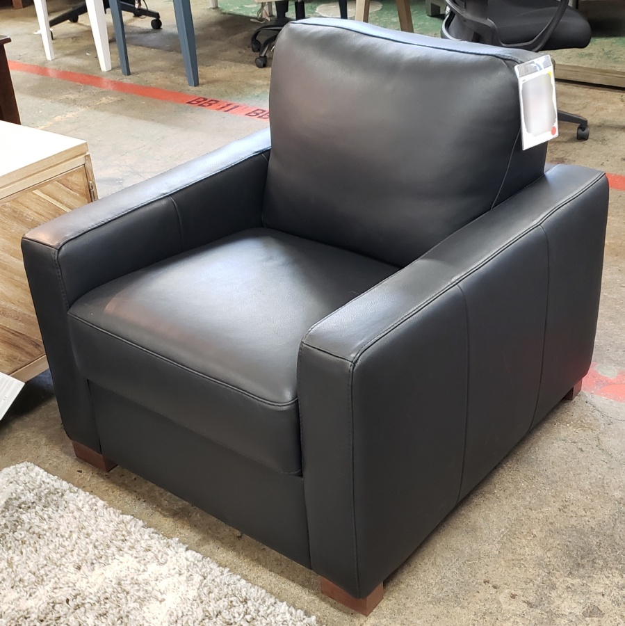 Vinnie Leather Chair Old Cannery Furniture