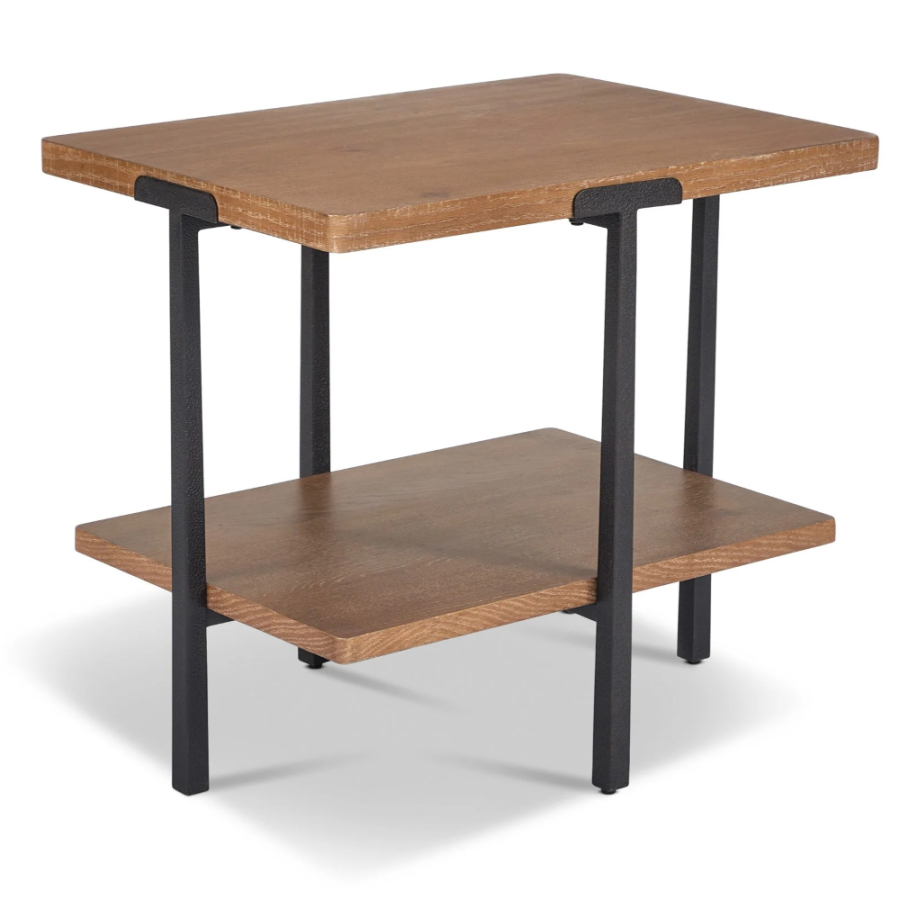 Millwork Brown End Table