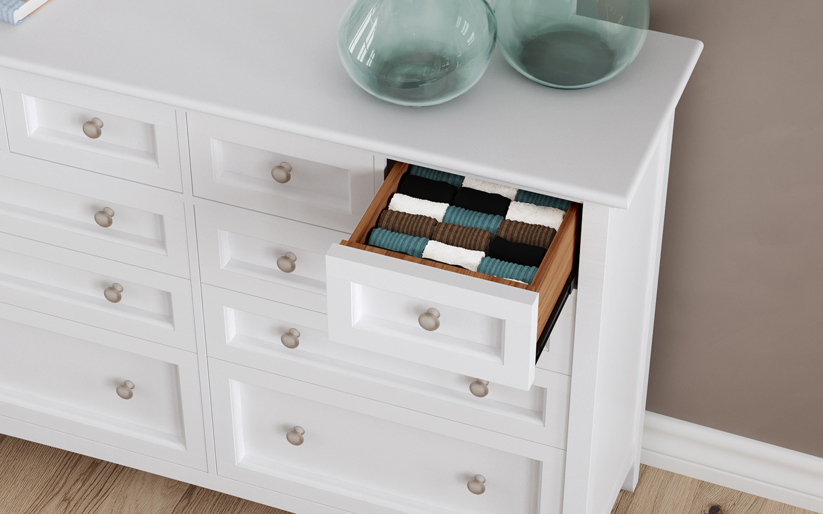 Westlake White Dresser