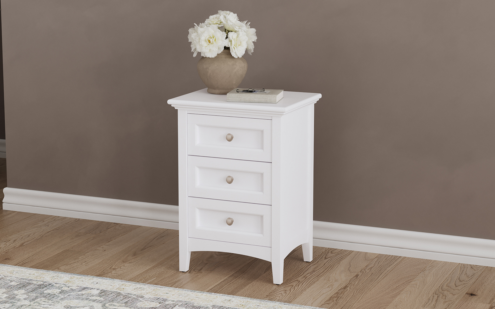 Westlake White Nightstand