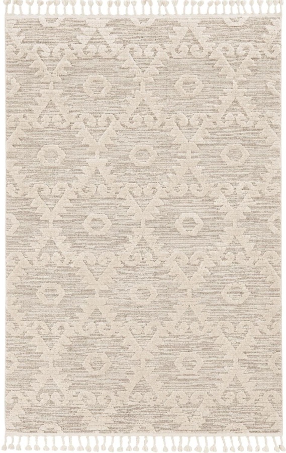 Willow Ivory Beige Boho Rug