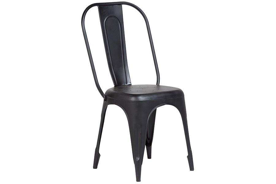 Cafe Gunmetal Side Chair