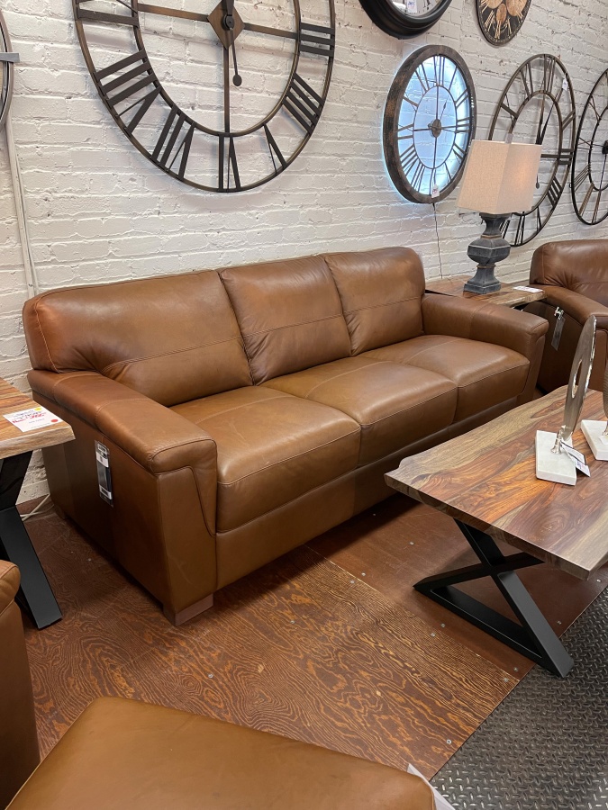 Olimpia Leather Sofa